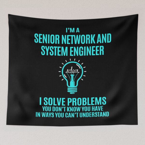 Item preview, Senior Network And System Engineer designed and sold by felstore690.