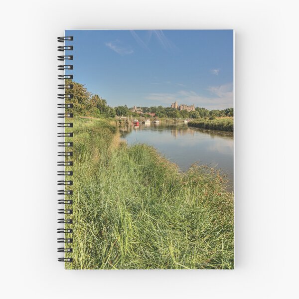 Item preview, High tide on the River Arun with Arundel Castle in the background - Arundel, West Sussex, Southern England, UK. designed and sold by HazyApplePhoto.