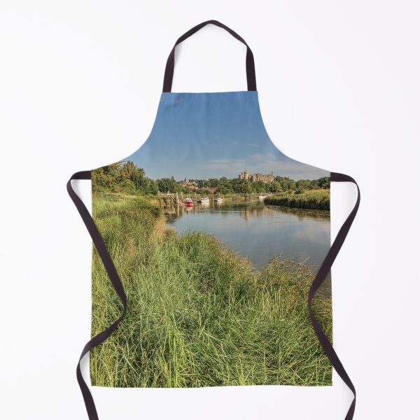 Item preview, High tide on the River Arun with Arundel Castle in the background - Arundel, West Sussex, Southern England, UK. designed and sold by HazyApplePhoto.