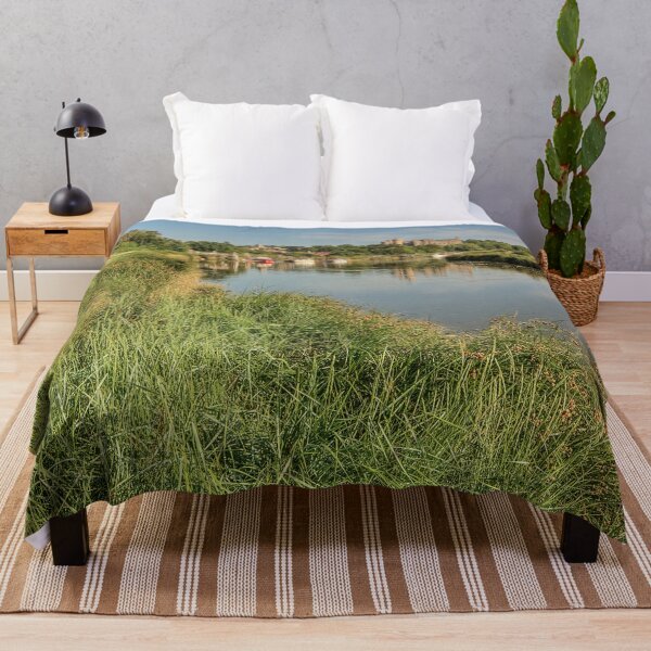 Item preview, High tide on the River Arun with Arundel Castle in the background - Arundel, West Sussex, Southern England, UK. designed and sold by HazyApplePhoto.
