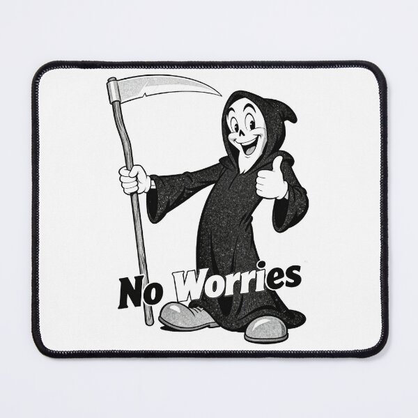 Item preview, Happy Grim Reaper - Vintage 30s Cartoon Style designed and sold by Pattern Heaven.