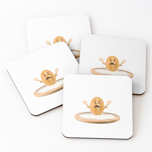 Item preview, A nervous loaf of bread saying “I knead a break” designed and sold by STICKERS FOR SALE NOW.