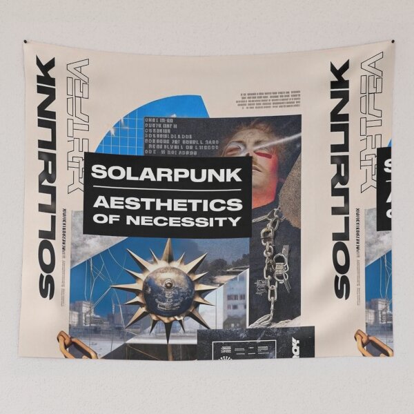 Item preview, Solarpunk Poster Aesthetics designed and sold by Raw-Ink.
