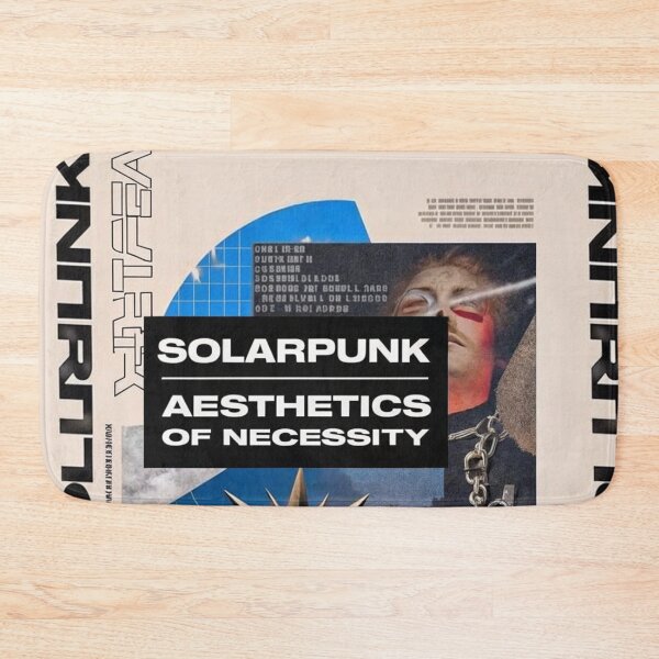 Item preview, Solarpunk Poster Aesthetics designed and sold by Raw-Ink.