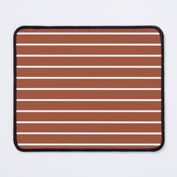 Item preview, Terracotta and white stripes designed and sold by RishabhArts1.