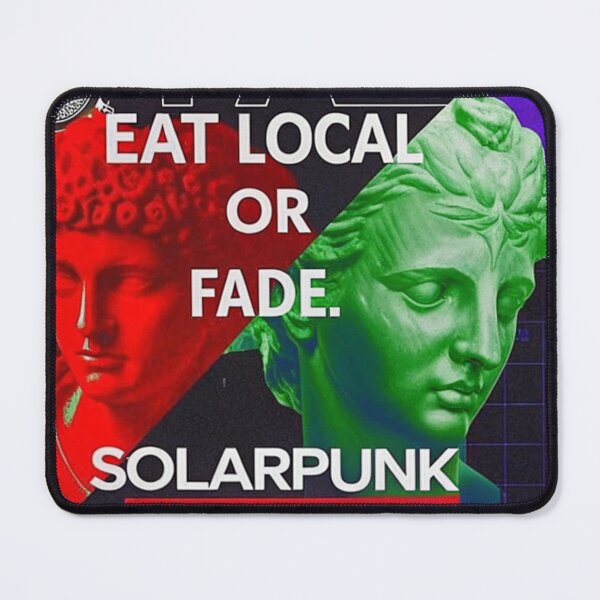 Item preview, Solarpunk Poster Mandate designed and sold by Raw-Ink.
