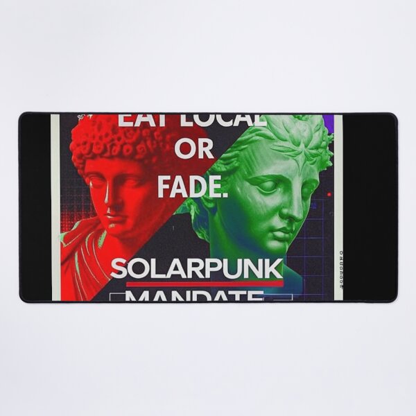 Item preview, Solarpunk Poster Mandate designed and sold by Raw-Ink.