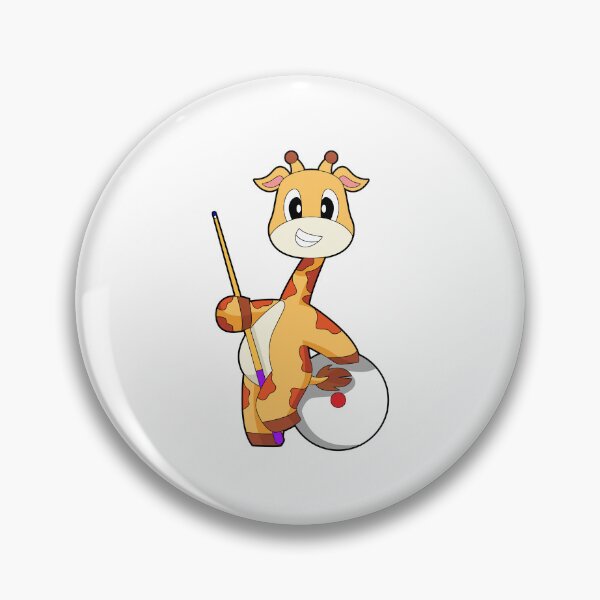 Item preview, Giraffe Billiards Cue Sports designed and sold by Snabdesign84.