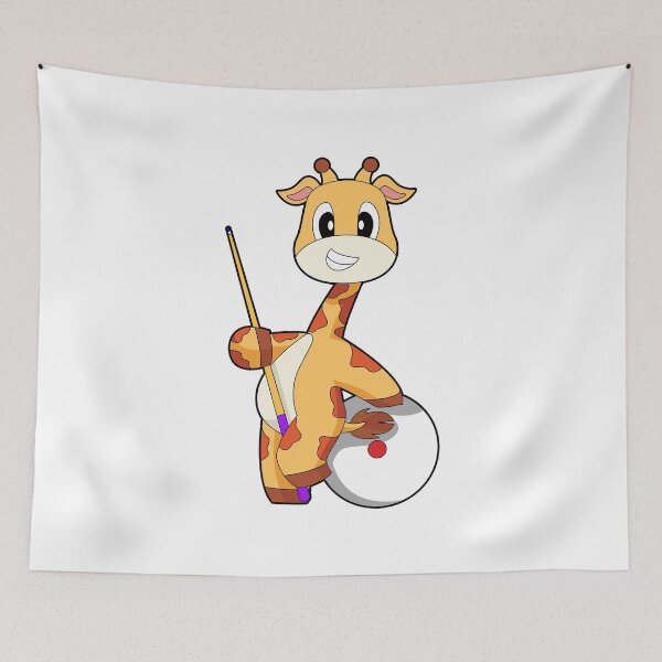 Item preview, Giraffe Billiards Cue Sports designed and sold by Snabdesign84.