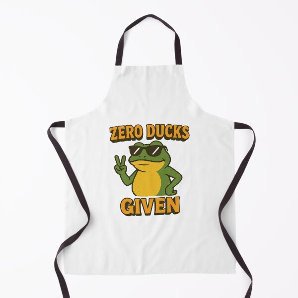 Item preview, Zero Ducks Given Funny Sarcastic Frog Vintage  designed and sold by Annaart08.