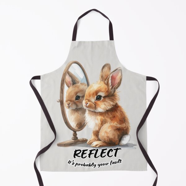 Item preview, The hare looks at its reflection; reflect - it's probably your fault designed and sold by LiskoDesign.