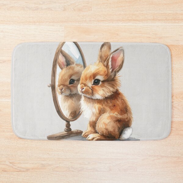 Item preview, The hare looks at its reflection; reflect - it's probably your fault designed and sold by LiskoDesign.