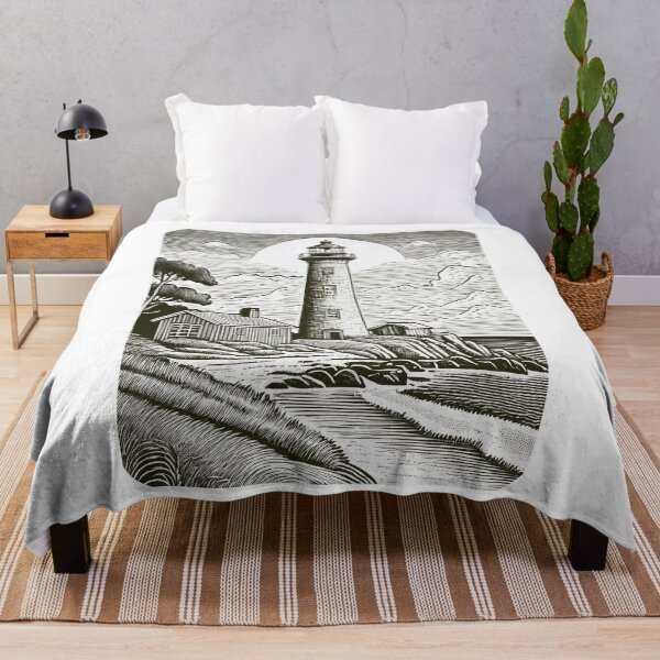 Item preview, Timeless Lighthouse - Vintage Pencil Drawings designed and sold by RockitBaby.