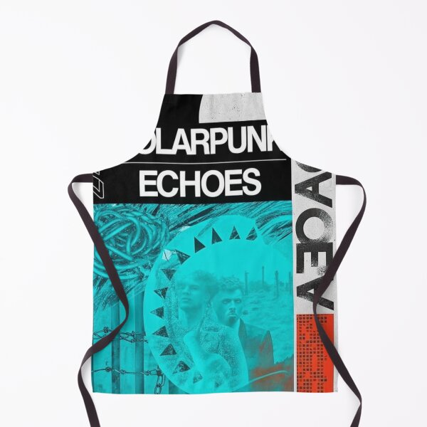 Item preview, Solarpunk Poster Echoes designed and sold by Raw-Ink.