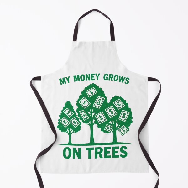 Item preview, My Money Grows on Trees – Funny Finance Quote Design for Entrepreneurs, Investors & Hustlers designed and sold by BrainBubbleArt.