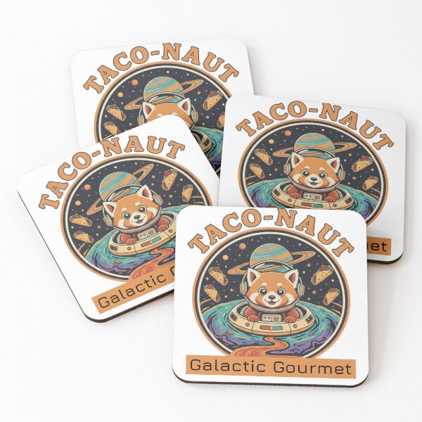 Item preview, Taco-naut Red Panda Space Adventure designed and sold by ifdogscouldclap....