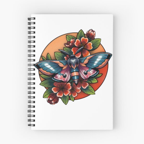 Aperçu de l'œuvre Le papillon nocturne : un symbole de transformation créée et vendue par Object of Reference Designs.