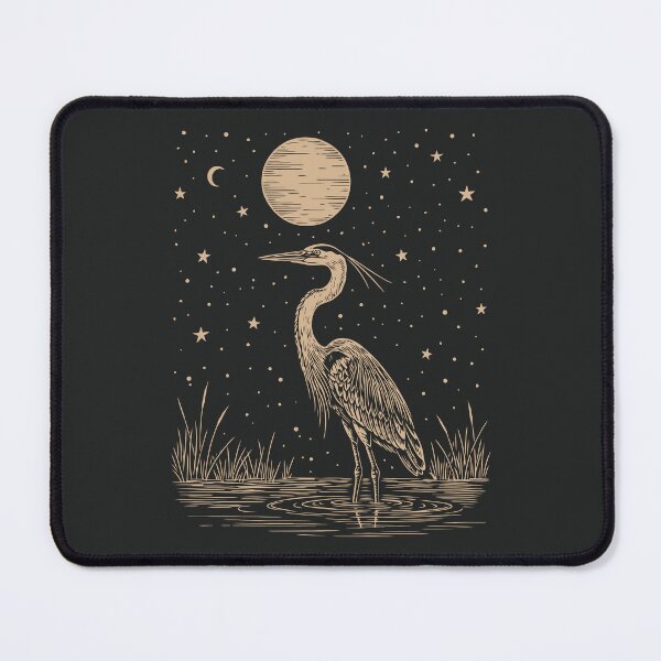 Item preview, Great Blue Heron Starry Night Bird Lover designed and sold by Y-Vibes.