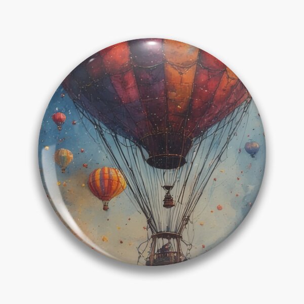 Item preview, Hot air balloon ride over a canyon valley designed and sold by Mianku | Für das Leben.