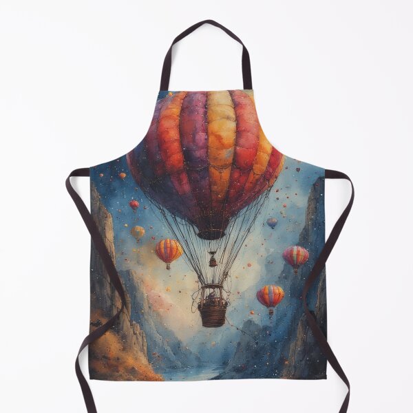 Item preview, Hot air balloon ride over a canyon valley designed and sold by Mianku | Für das Leben.