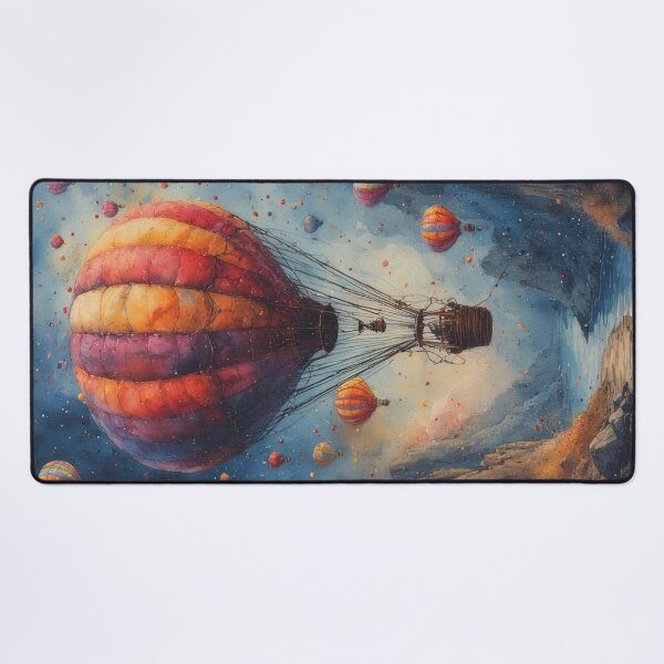 Item preview, Hot air balloon ride over a canyon valley designed and sold by Mianku | Für das Leben.