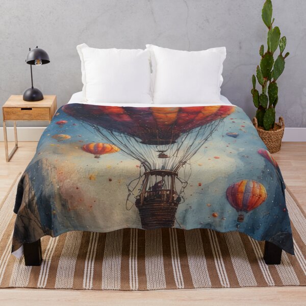 Item preview, Hot air balloon ride over a canyon valley designed and sold by Mianku | Für das Leben.