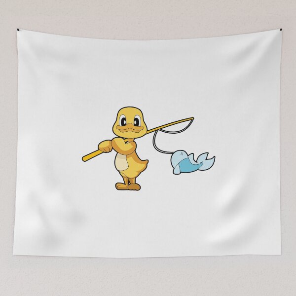 Item preview, Duck Angler Fish Fishing designed and sold by Snabdesign84.