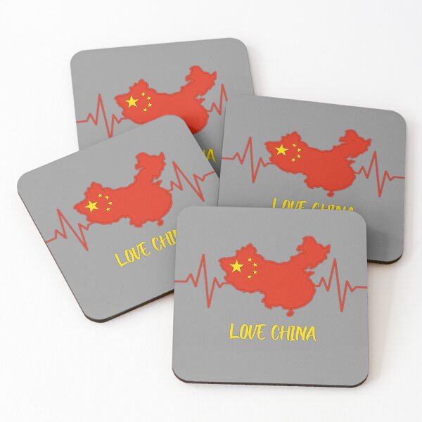 Item preview, Copy of Minimalist China Map and Flag | Black and White Style designed and sold by mashmosh.