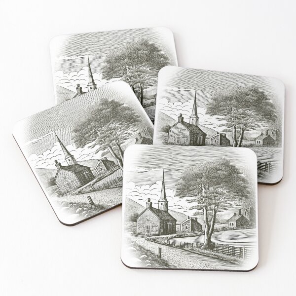 Item preview, Old Timey Sketch - Vintage Pencil Drawings designed and sold by RockitBaby.
