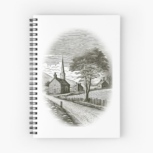 Item preview, Old Timey Sketch - Vintage Pencil Drawings designed and sold by RockitBaby.