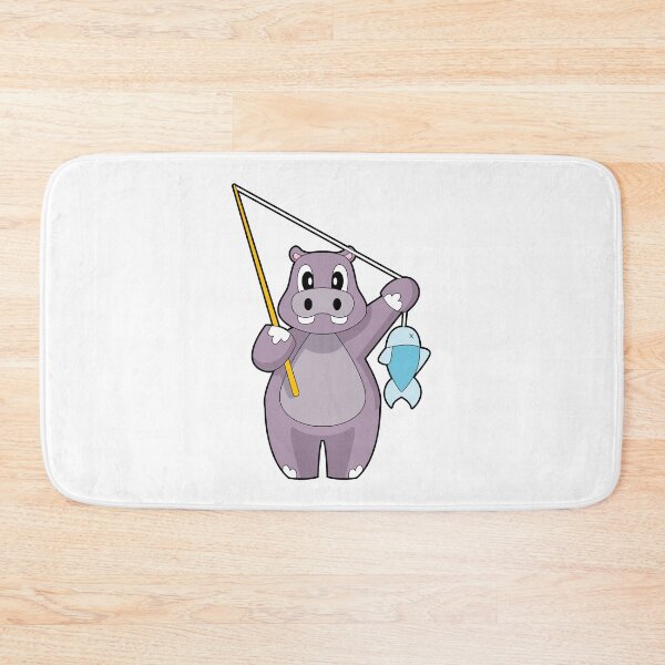 Aperçu de l'œuvre Pêche au poisson Hippo Angler créée et vendue par Snabdesign84.
