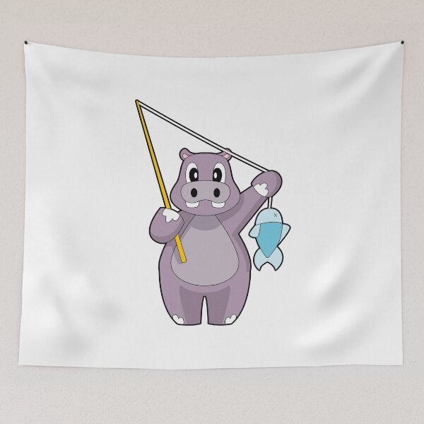 Item preview, Hippo Angler Fish Fishing designed and sold by Snabdesign84.