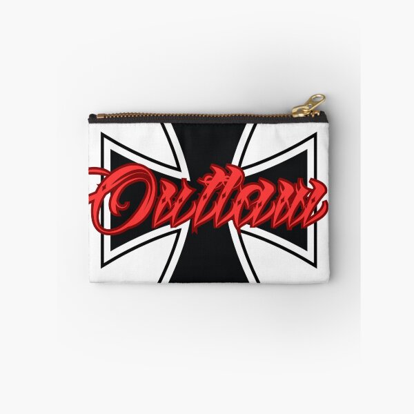 Item preview, Outlaw Iron Cross 1% Rocker Logo West Coast Chopper Style designed and sold by Bearded-Viking.