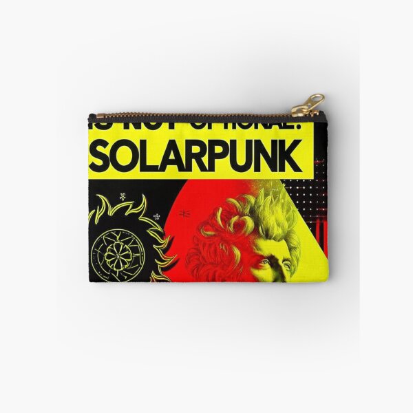 Item preview, Solarpunk Poster Mandatory designed and sold by Raw-Ink.