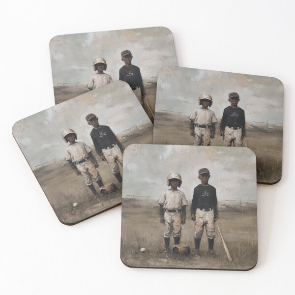 Item preview, Young Baseball Players Ready to Play designed and sold by lautir.