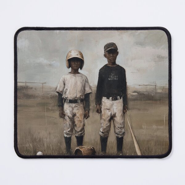 Item preview, Young Baseball Players Ready to Play designed and sold by lautir.