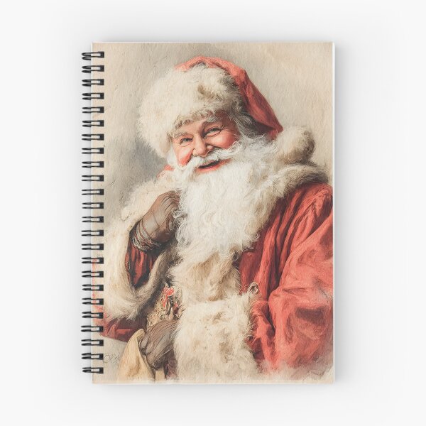 Item preview, Vintage Santa Claus Portrait Illustration designed and sold by arthubgirl.