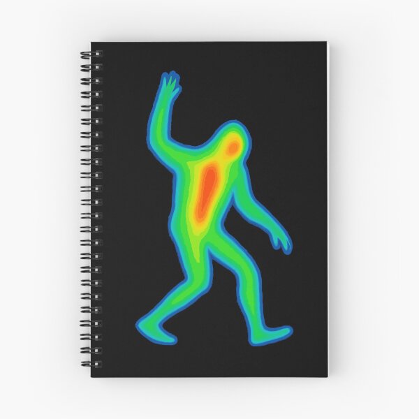Item preview, Thermal Heatmap Silhouette Art – Vibrant Colorful Human Figure | Psychedelic Abstract Digital Design designed and sold by BrainBubbleArt.