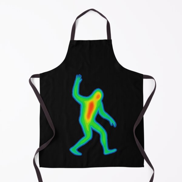 Item preview, Thermal Heatmap Silhouette Art – Vibrant Colorful Human Figure | Psychedelic Abstract Digital Design designed and sold by BrainBubbleArt.