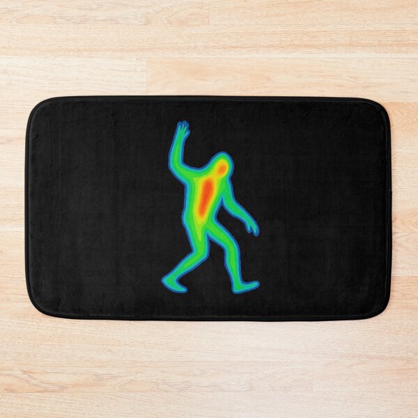 Item preview, Thermal Heatmap Silhouette Art – Vibrant Colorful Human Figure | Psychedelic Abstract Digital Design designed and sold by BrainBubbleArt.