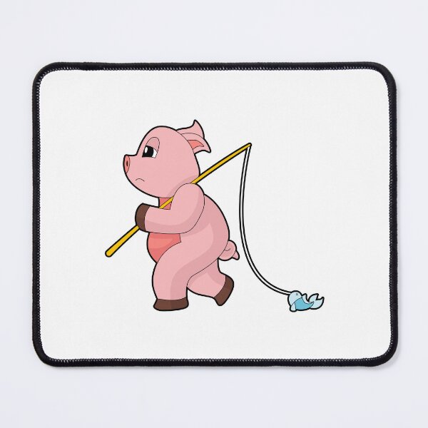 Item preview, Pig Angler Fish Fishing designed and sold by Snabdesign84.