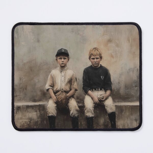 Item preview, Young Baseball Players Resting designed and sold by lautir.