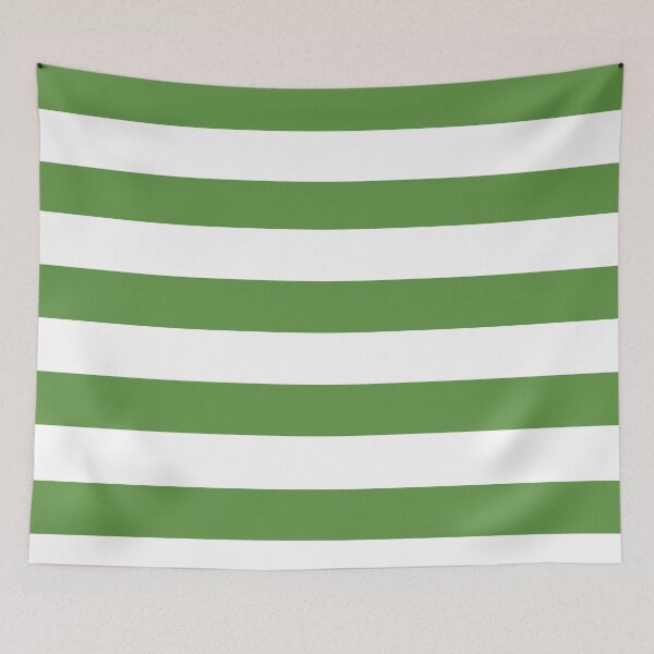 Item preview, Rugby Shirt Green and White Stripe Design designed and sold by MimsTees.