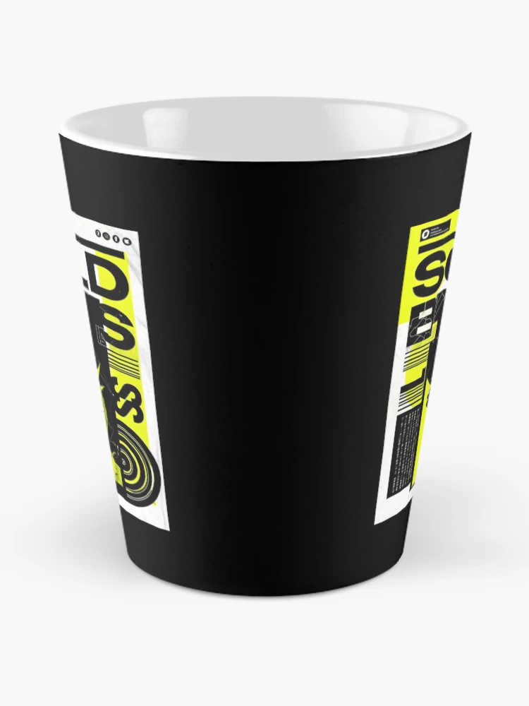 Thumbnail 2 of 4, Coffee Mug, Solarpunk Poster Rising designed and sold by Raw-Ink.