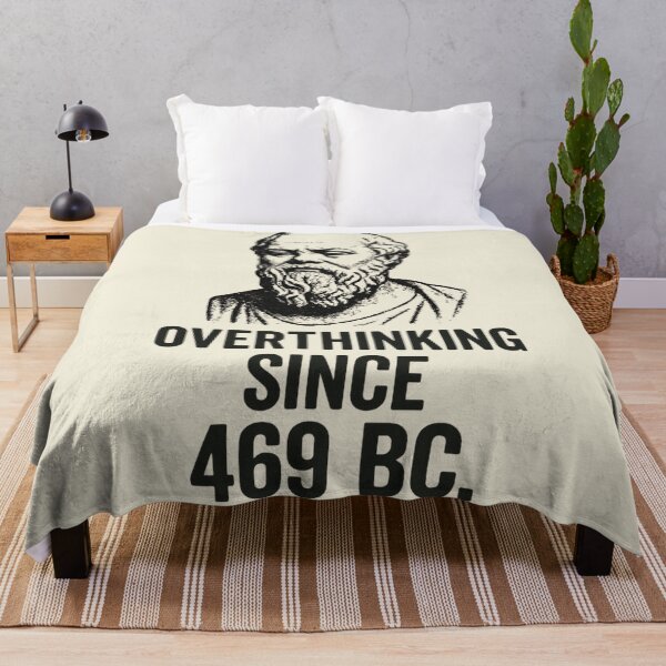 Item preview, Socrates Philosophy Shirt - Overthinking Since 469 BC.(Socrates Meme Collection) designed and sold by SaraSumi.