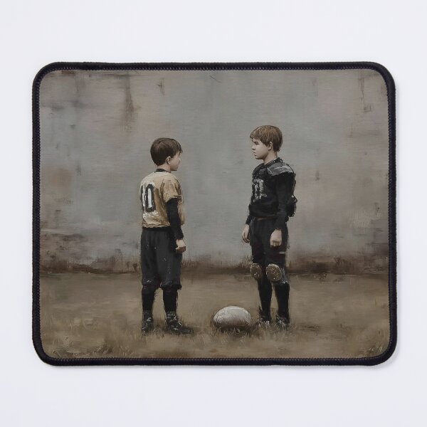 Item preview, Two Boys Ready for Football Game designed and sold by lautir.