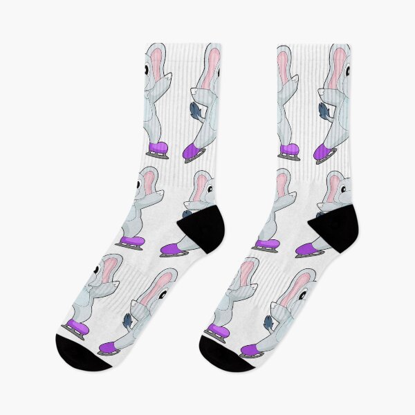 Item preview, Elephant Ice skating Ice skates Winter sports designed and sold by Snabdesign84.