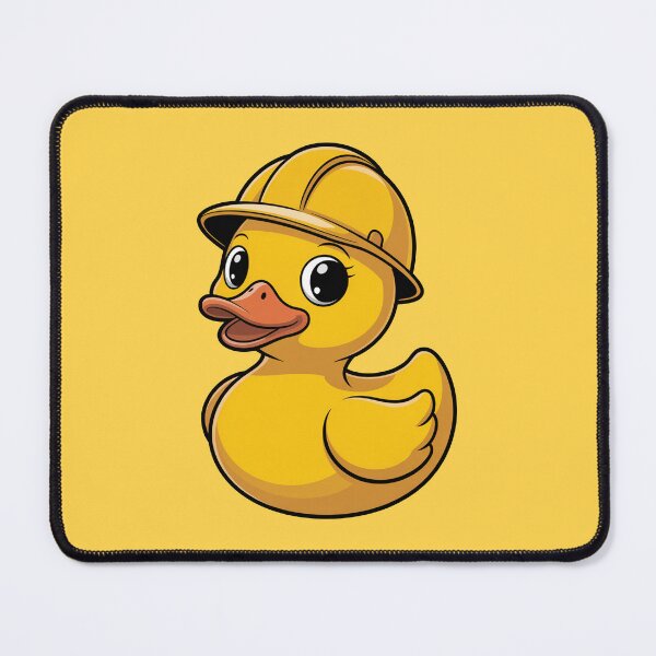 Item preview, Cute Construction Worker Rubber Duck designed and sold by MonkiFlipp.