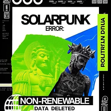 Artwork thumbnail, Solarpunk Poster Error by Raw-Ink