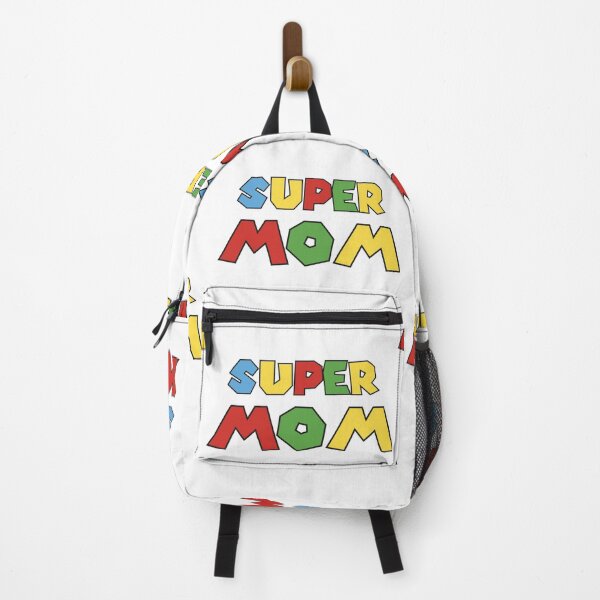 Item preview, Super Mom – Colorful Retro Block Letter Design designed and sold by TipTop GFX.